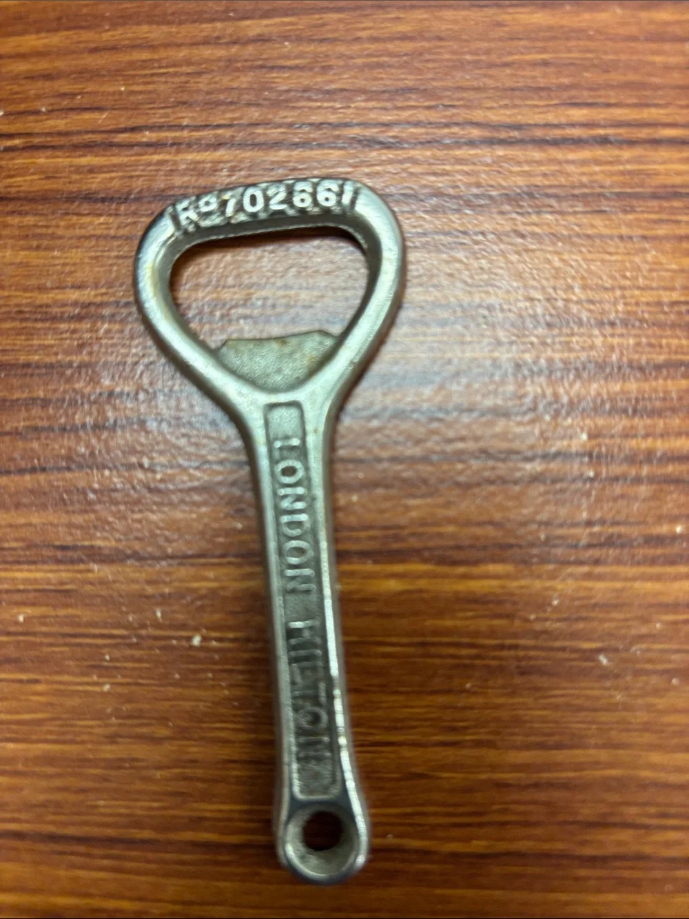 Antique-Style Brass Bottle Opener - Brass Finish-007(earc 8-12-26)